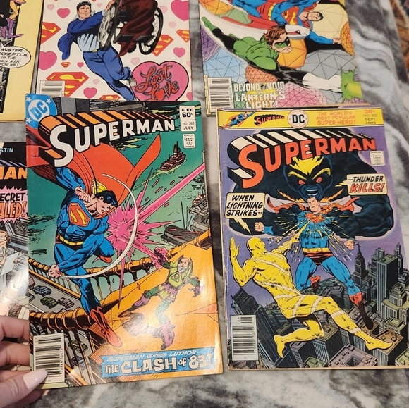 Dc Comics Superman Lot Of 10 1970s-1980s # 303 385 2 1 16 10 11 12 14 - Picture 2 of 10
